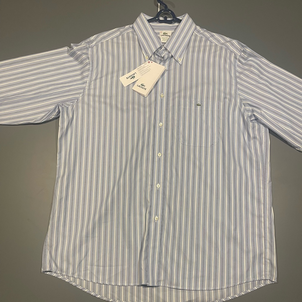 Brand New Size 46 Lacoste Button Down Shirt